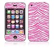 Pink Zebra Skin Decorative Skin Cover Decal Sticker for Apple 2G iPhone (1st Gen)