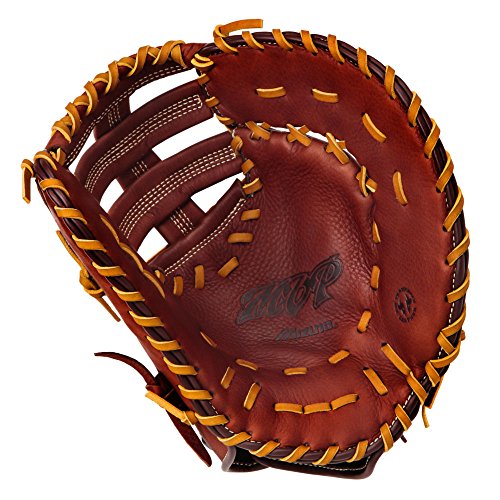 Mizuno GXF58 MVP Series 13" Adult Baseball or Softball First Baseman Mitt Brickdust (Right