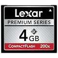 Lexar - Premium - Carte M�moire compact flash - 200 x - 4 Go