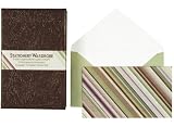 CR Gibson Bark Design Stationery Wardrobe With Notes, Envelopes, Note Pad And Stickers (Pack of 2)