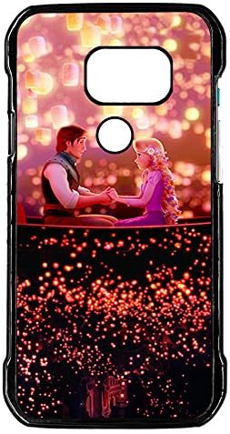 Galaxy S7 Active Case,Tigua Disney Tangled Premium Slim Fit Flexible Hard PC Case for Samsung Galaxy S7 Active (2016),Not for S7,S7 Edge-Black