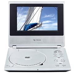 Titan DT7 Tragbarer DVD Player mit DVB-T Tuner (17,78 cm (7 Zoll) TFT LC-Display, Kartenleser, USB 2.0) silber