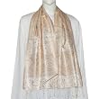 Men Scarf Silk Anniversary Gift for Him Handmade In India 12 x 60 inches (ssmf060)