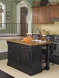 Home Styles 5008-948 Monarch RollOut Leg Cart Kitchen Island, Home Styles 5008-948 Monarch RollOut Leg Cart Kitchen Island,
