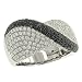 Fancy Pave (1.58cttw) and Black Diamond (.84cttw) Ring