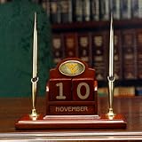 West Virginia Mountaineers Perpetual Calendar / Desk Caddy