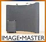Image Master 10' Curved Floor Pop Up Display (Grey)
