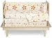 Argington Organic Crib Bedding Set, Heart And Flowers Print