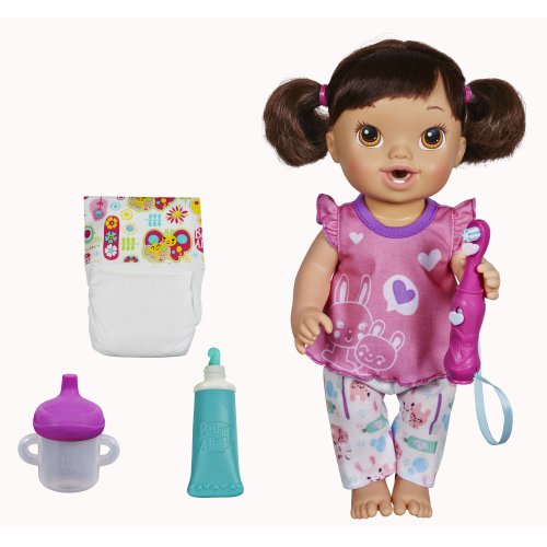 Baby Alive Brushy Brushy Baby Doll - Brunette