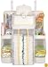 Dexbaby Nursery Organizer, White