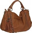 Oversized ''Chain Trim'' Melie Bianco Hobo - Brown or Purple