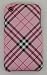 KingCase iPhone 3G & 3GS - Hard Case - Plaid Check - Pink (8GB, 16GB, 32GB)