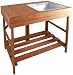 Esschert Design USA GT35 Hardwood Potting Table