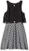 Amy Byer Girls' Sleeveless Popover Bodice Dress