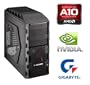 PC24 GAMER PC AMD A10-5800K @4x4,00GHz | nVidia GF GTX 670 mit 2048MB GDDR5 RAM DX11.1 | 16GB DDR3 PC1600 RAM G.Skill | 1000GB Seagate SATA/600 | Gigabyte GA-F2A85X-UP4 Mainboard Sockel FM2 | LG DVD-Brenner 22fach | 600Watt Silverstone 80+ Power ATX Netzteil | AMD Gaming PC