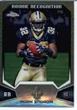 2011 Topps Chrome Rookie Recognition Football Card # RR-MI Mark Ingram New Orleans Saints In Protective Display Case !
