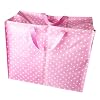 Recycled Pink Retrospot Design Jumbo Storage Bag