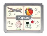 Cavallini Magnets ABC, 24 Assorted Magnets