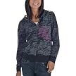Mossimo&reg; Supply Long Sleeve Burnout Hoodie - Black
