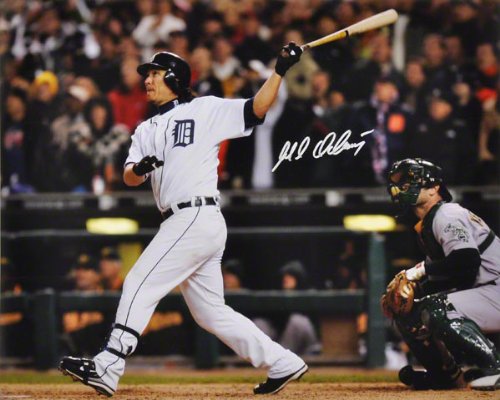 Magglio Ordonez Detroit Tigers - ALCS Walk-Off HR - Autographed 16x20 Photo