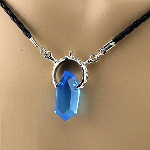 Cosplay Devil May Cry DMC 5 Dante Blue Necklace Pendant Blue