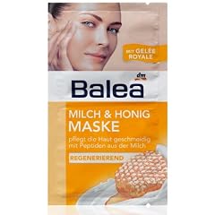 Balea Milch & Honig Maske Regenerierend, 2er Pack (2 x 16 ml)
