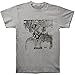 The Beatles - Mens Revolver T-Shirt, Size:X-Large, heather grey