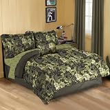 Brylane Home Total Bed Set® (CAMO,QUEEN)