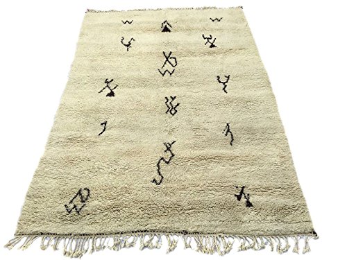 Beni Ourain Rug organic wool berber