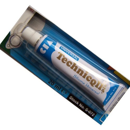 TechnicqllHigh Temperature 1200'C Adhesive Glue for Exhaust Fireplace Ovens Collectors 300 Ml