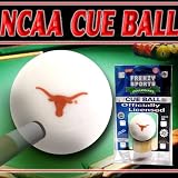 Texas Longhorns Officially Licensed Billiards Cue Ball
