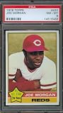 1976 Topps #420 Joe Morgan Cincinnati Reds Baseball Card PSA 8 NM-MT