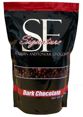 SF Signature Fondue Chocolate, Dark Chocolate, 32-Ounce Pouches (Pack of 4) by Signature Foods
