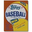 Nostalgic Topps Tin Sign : 1985 Topps Cards