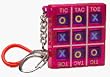 Pink Tic Tac Toe Game Key Chain by Basic Fun