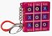 Pink Tic Tac Toe Game Key Chain by Basic Fun