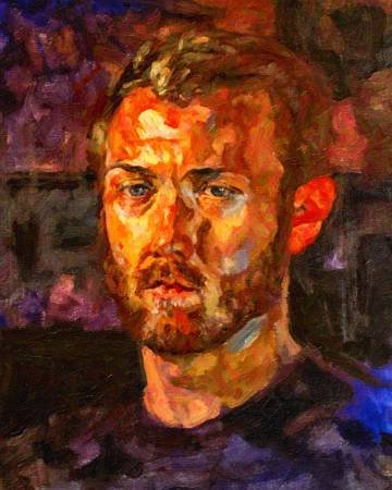 Custom Order #LF-H88, Oil on Canvas, Custom Painting of The Person You Love, For 1 Person of Customer's Choice, Style: Expressionism, with Signature Text 