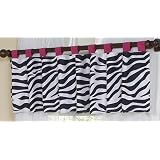 Funky Zebra Window Valance by JoJo Designs by JoJo Designs