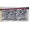 Funky Zebra Window Valance by JoJo Designs
