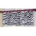 Funky Zebra Window Valance by JoJo Designs