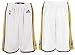 Los Angeles Lakers Youth White Swingman Baskeball Shorts By Adidas (L=14-16)