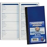 Adams Password Journal, 6.25 x 3.25 Inches (APJ99)
