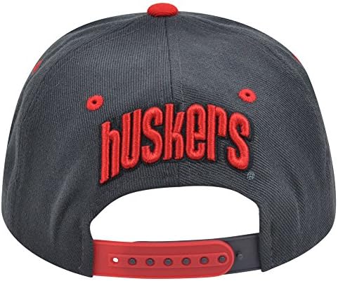 NCAA Zephyr Nebraska Cornhuskers Huskers Corn Refresh Snapback Flat Bill Hat Cap