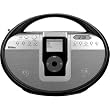 Sylvania iMode SIP1005B - Portable speakers with digital player dock for iPod - black