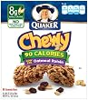 Quaker Chewy Granola Bar Low Fat Oatmeal Raisin, 8-Count Boxes (Pack of 12)