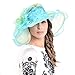Two-tone Tea party Kt Derby Church Hat Wedding Dress Hat Bridal Shower 037db