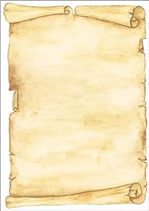 Sigel Parchemin DP235 Pack de 50 Papiers &agrave; motif A4