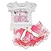EGELEXY Hot Baby Girls Little Princess T-shirt and Petticoat Skirt 2-piece Outfit