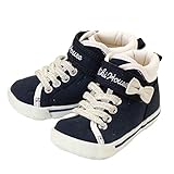 MIKIHOUSE(ミキハウス)ミニリボン付き キャンバスセカンドベビーシューズ １３cm,紺