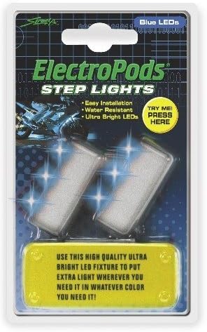 BUZTRONICS / STREET FX 2/PK STEP LIGHTS BLU 1043045